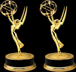 Two Emmy awards