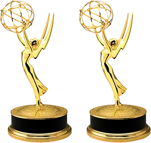 Two Emmy awards